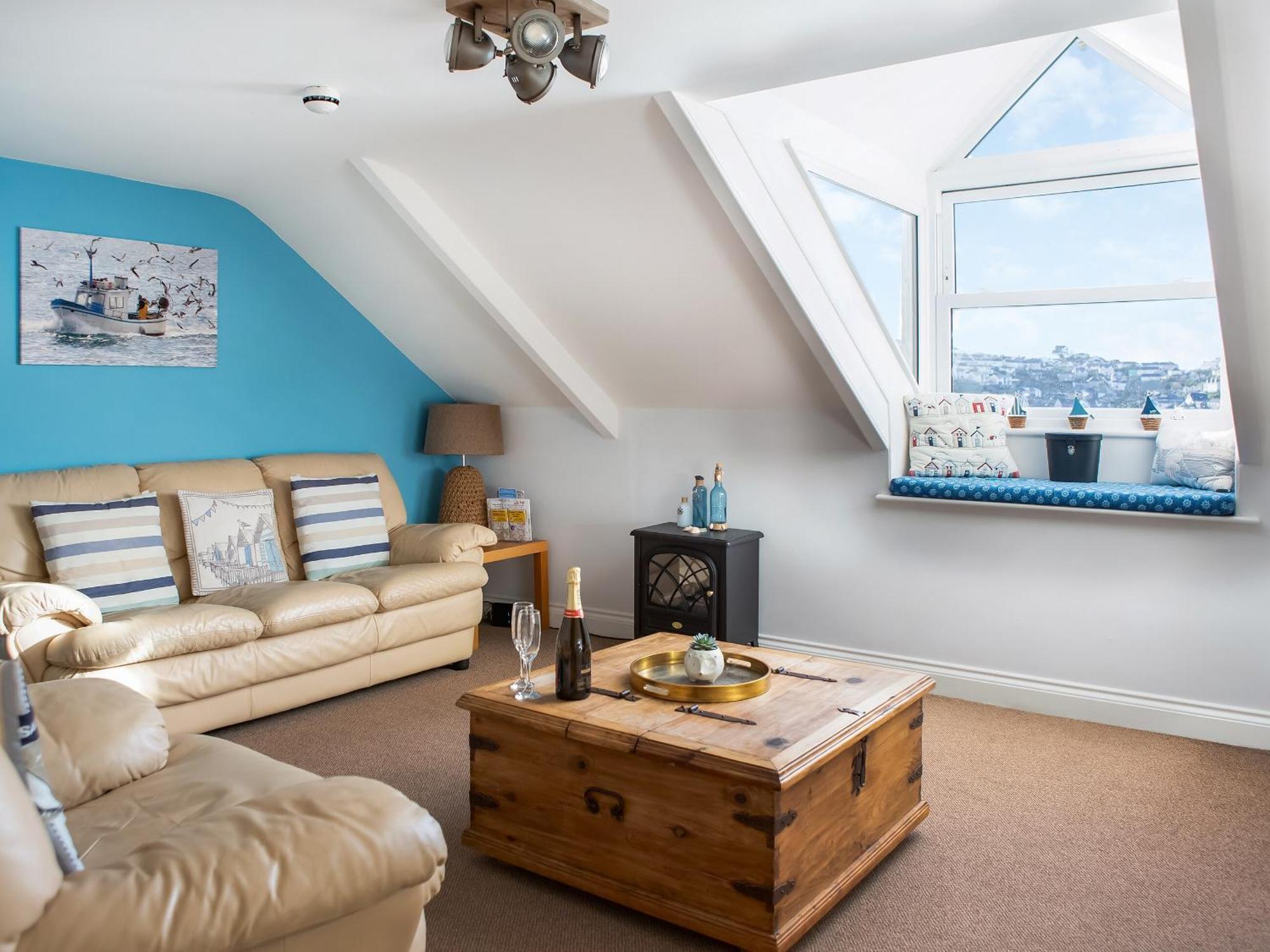 The Wheelhouse Villa Fowey Exteriör bild